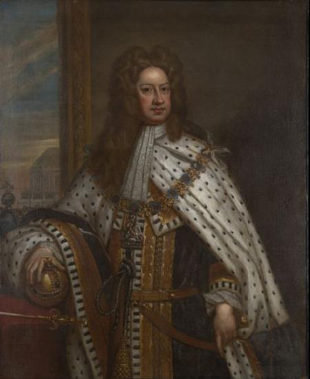 Sir Godfrey Kneller Portrait of King George I Germany oil painting art